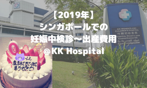 【2019年】シンガポールでの出産費用まとめ＠KK Hospital