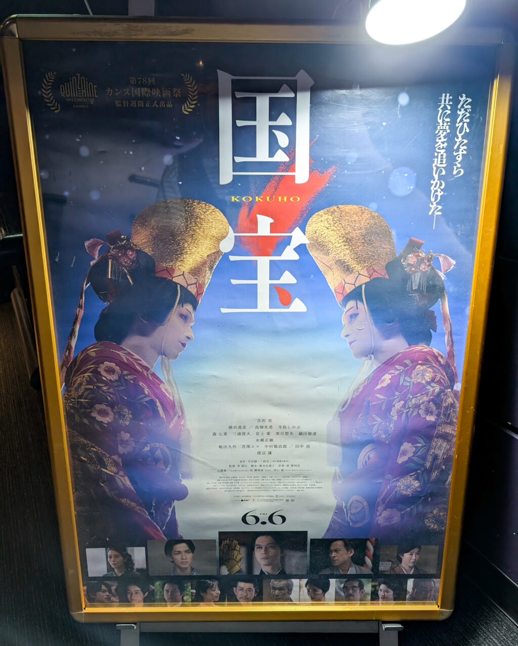 映画『国宝』を観た感想。圧倒的な努力と孤独、そして美の物語。