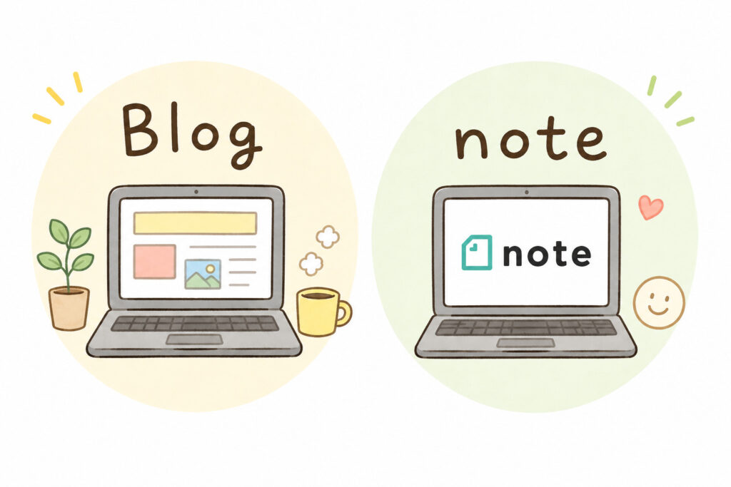 ブログかnoteか